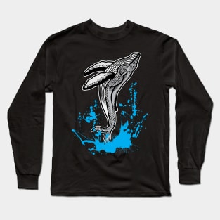 Whale Long Sleeve T-Shirt